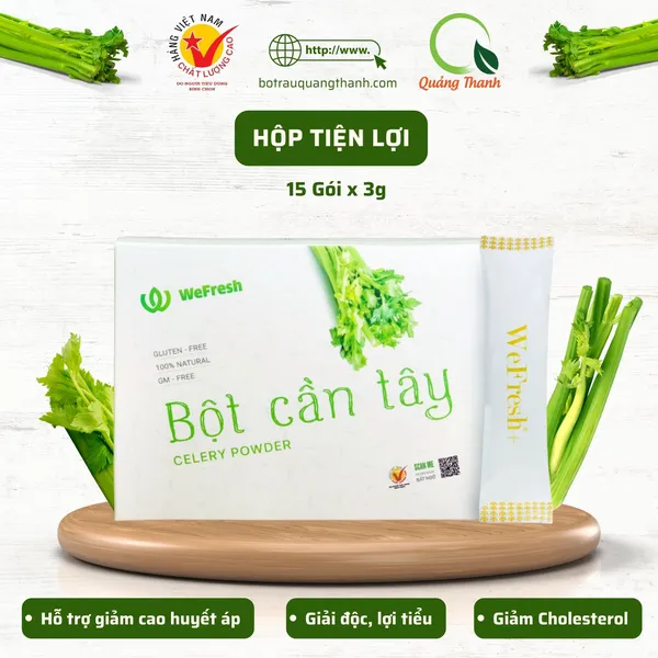 Bột cần tây - Hộp gói nhỏ