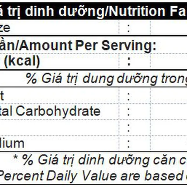 Rau Má Uống Liền ORAMA Có Đường