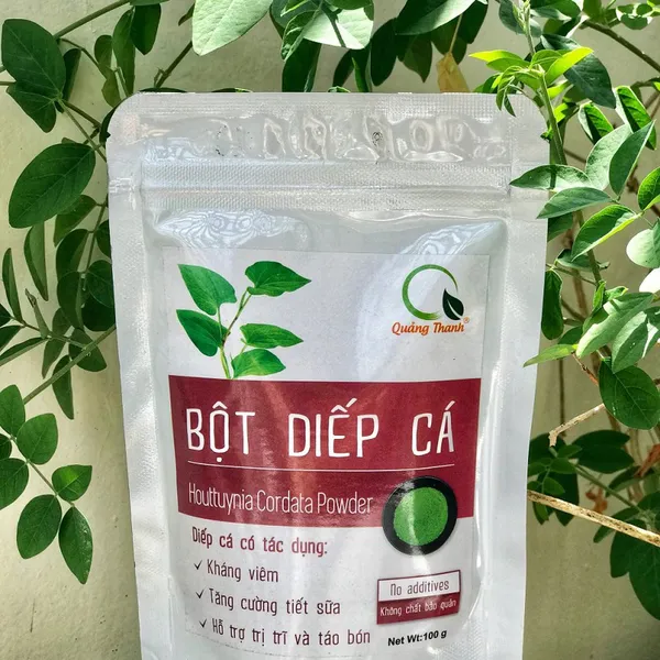 Bột Diếp Cá gói 100g