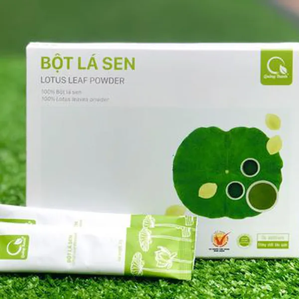 Bột Lá Sen - Hộp gói nhỏ