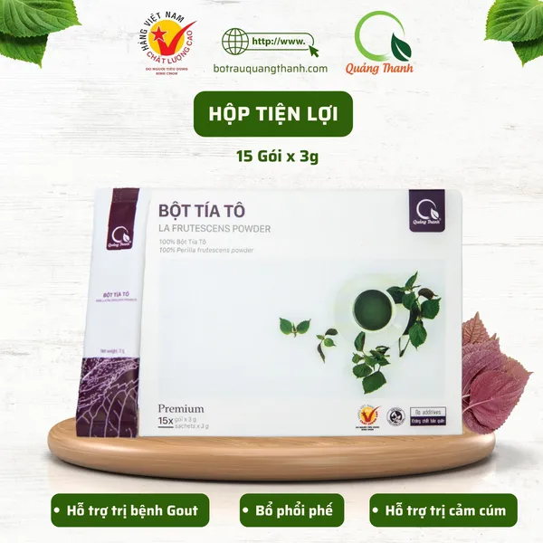 Bột Tía Tô - Hộp gói nhỏ