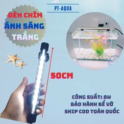 Đèn CHÌM bể cá 50cm Trắng