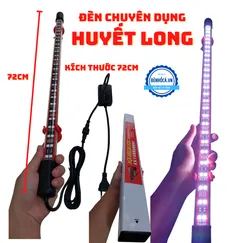 Đèn hồ cá 72cm chuyên dụng cho cá Huyết long - Huyết rồng đèn led RED -RGB