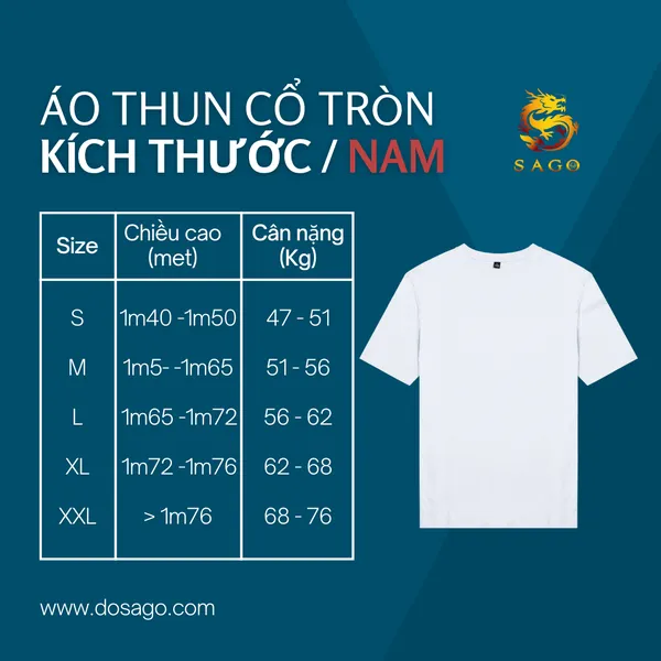 ÁO THUN CỔ TRÒN CAO CẤP