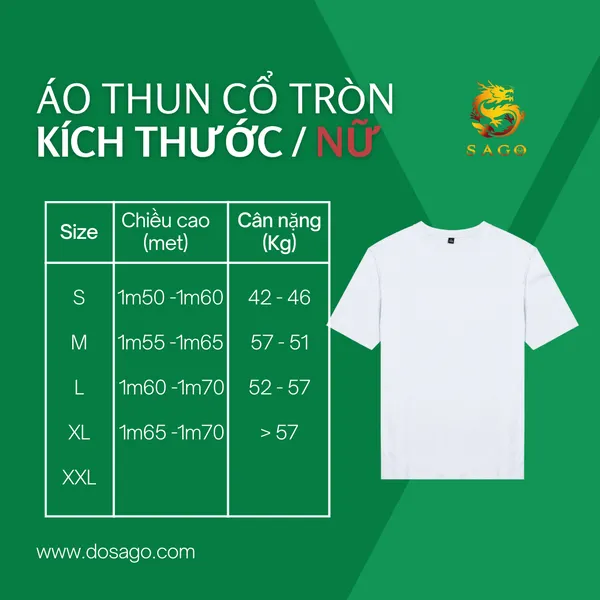 ÁO THUN CỔ TRÒN CAO CẤP