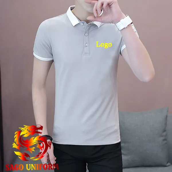 Áo thun trụ sơ mi vải SG_04