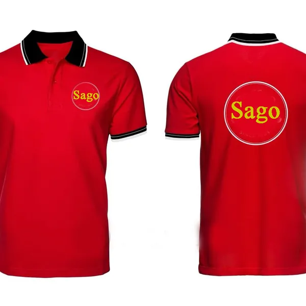 Áo thun cổ trụ bo lật dệt SG-09