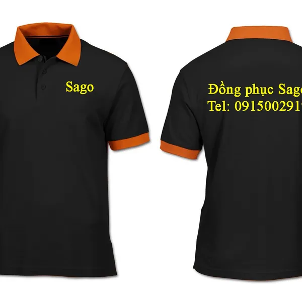 Áo thun cổ trụ bo lật dệt SG-09