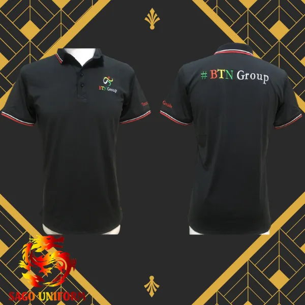 Áo thun cổ trụ chân sơ mi SG_017