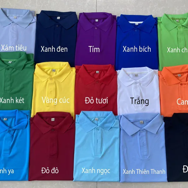 Áo thun cổ trụ bo lật dệt SG-17