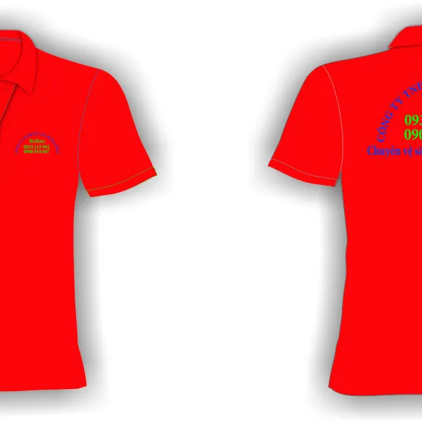 Áo thun cổ trụ bo lật dệt SG-18