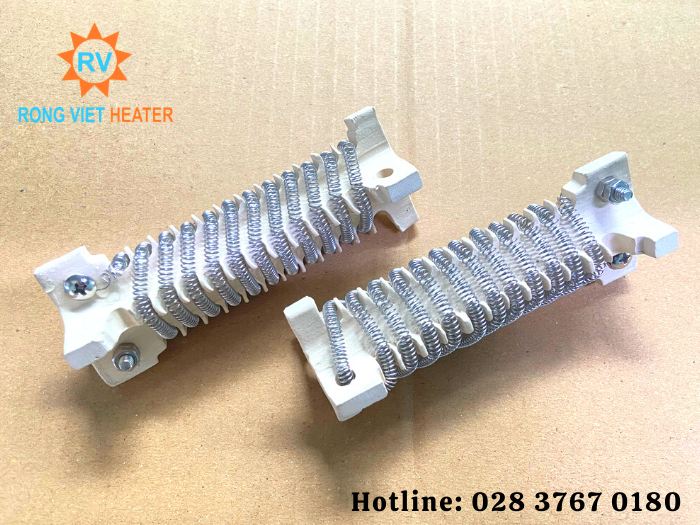 Điện Trở Thổi Gió Ø42x105 / 220V - 800W Điện Trở Thổi Gió Ø42x105 / 220V - 800W