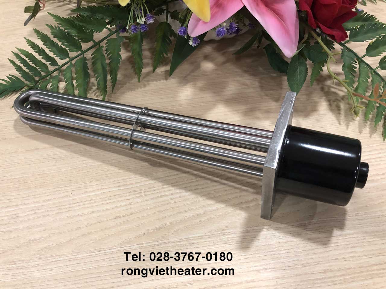 Điện trở đun nước mặt bích vuông 90*U300/220V*380V/3000W Điện trở đun nước mặt bích vuông 90*U300/220V*380V/3000W