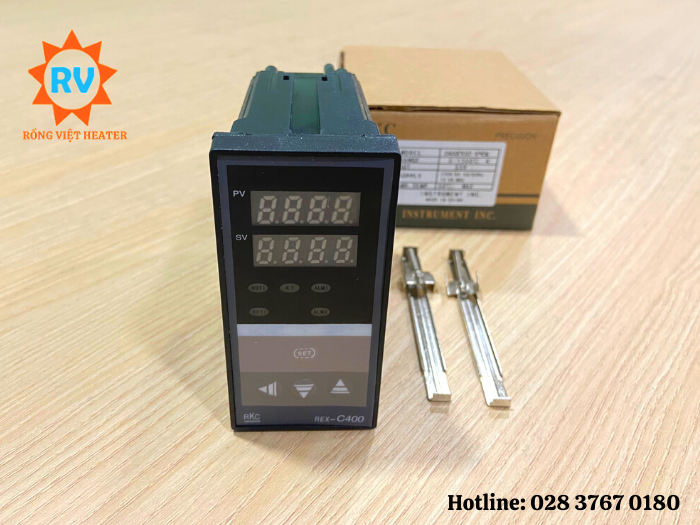 Đồng hồ điều khiển nhiệt độ REX-C400 SSR 0-1300°C Đồng hồ điều khiển nhiệt độ REX-C400 SSR 0-1300°C