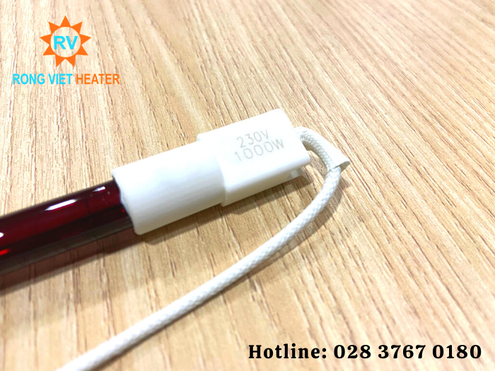 Bóng Đèn Sấy Công Nghiệp Ø10x500 230V 1000W Bóng Đèn Sấy Công Nghiệp Ø10x500 230V 1000W