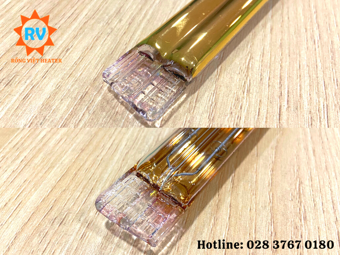 Bóng Đèn Sấy Hồng Ngoại 11*22*555 400V 2800W Bóng Đèn Sấy Hồng Ngoại 11*22*555 400V 2800W