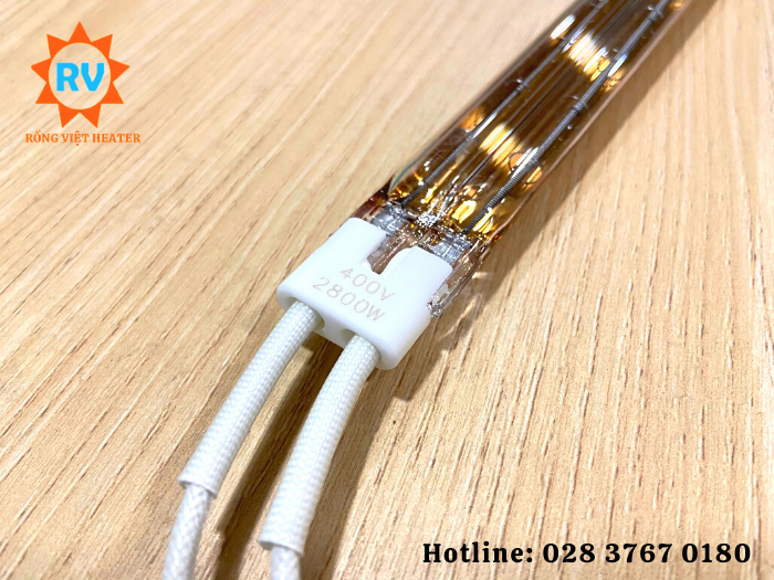 Bóng Đèn Sấy Hồng Ngoại 11*22*555 400V 2800W Bóng Đèn Sấy Hồng Ngoại 11*22*555 400V 2800W