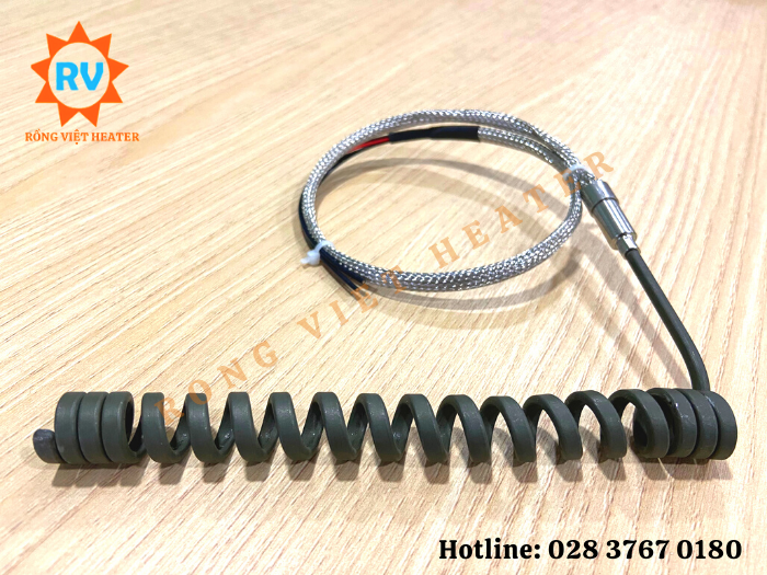 Cuộn sưởi đầu khuôn 14*10*L150 / 220V - 600W Cuộn sưởi đầu khuôn 14*10*L150 / 220V - 600W