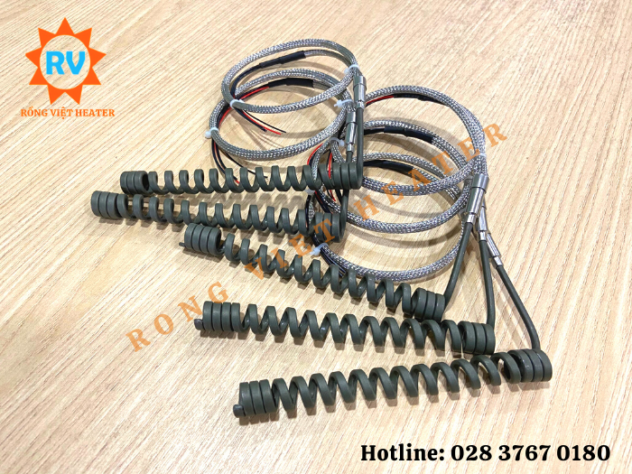Cuộn sưởi đầu khuôn 14*10*L150 / 220V - 600W Cuộn sưởi đầu khuôn 14*10*L150 / 220V - 600W