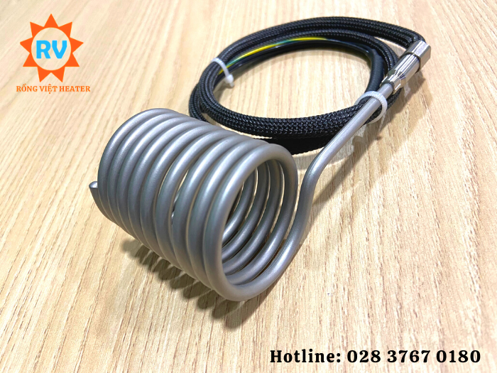 Cuộn Sưởi Đầu Khuôn Xoắn Ốc ID38 x L60 / 380V - 475W Cuộn Sưởi Đầu Khuôn Xoắn Ốc ID38 x L60 / 380V - 475W