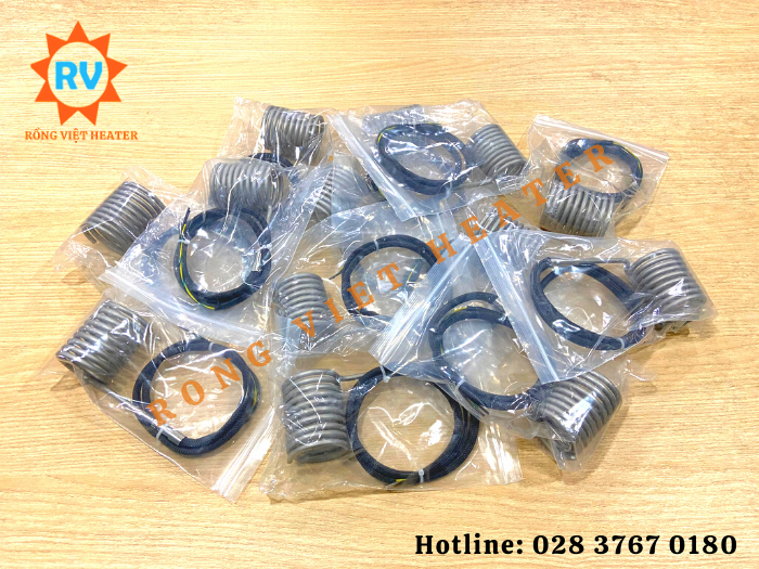 Cuộn Sưởi Đầu Khuôn Xoắn Ốc ID38 x L60 / 380V - 475W Cuộn Sưởi Đầu Khuôn Xoắn Ốc ID38 x L60 / 380V - 475W