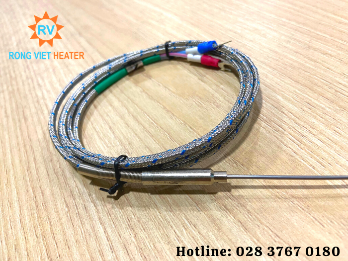 Đầu Dò Nhiệt Độ K Ø1.5x300 Đầu Dò Nhiệt Độ K Ø1.5x300