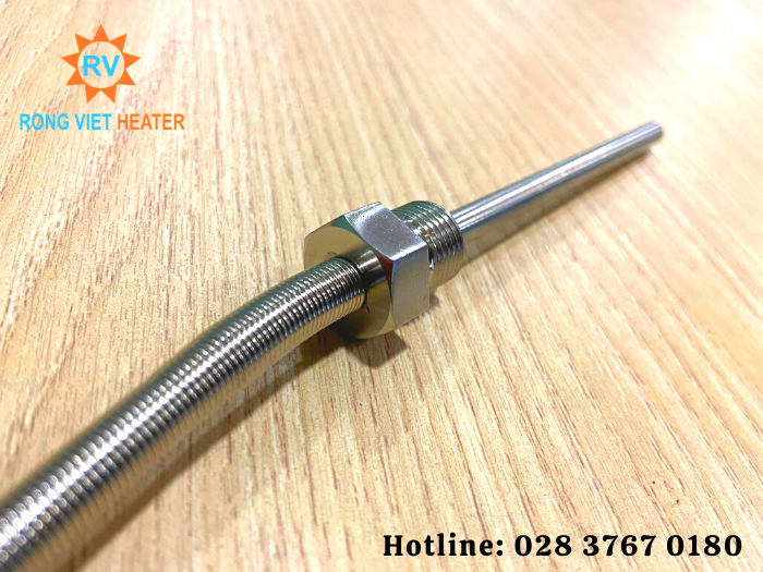 Đầu Dò Nhiệt Độ PT100 Ø6x100 - M14 Đầu Dò Nhiệt Độ PT100 Ø6x100 - M14