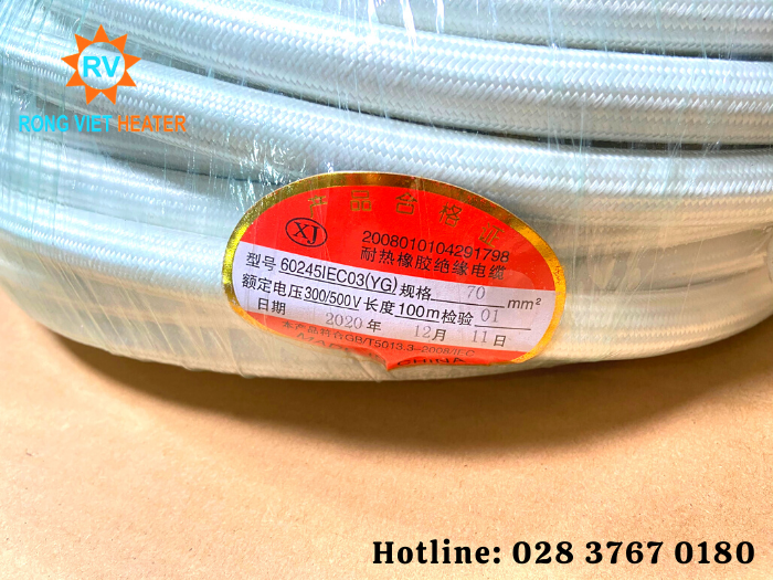 Dây Điện Chịu Nhiệt Độ Cao 70MM Dây Điện Chịu Nhiệt Độ Cao 70MM