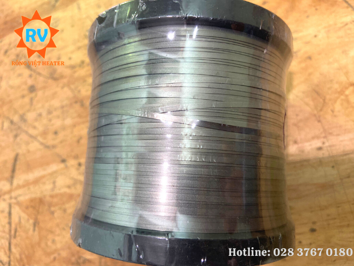 Dây điện trở dẹp OCr25Al5 Dây điện trở dẹp OCr25Al5