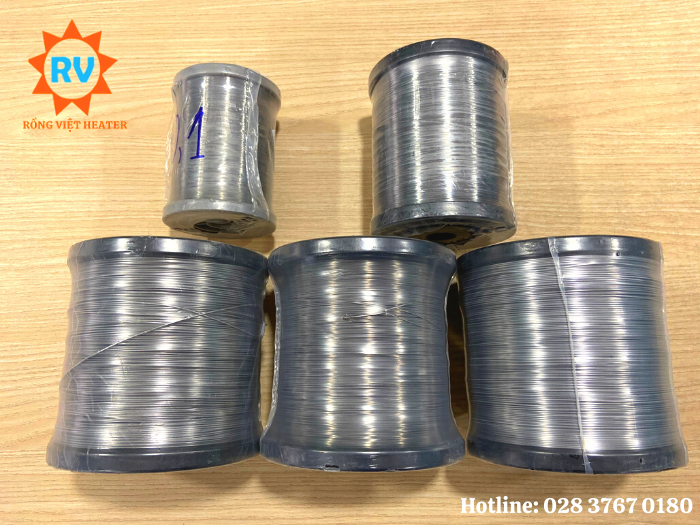 Dây điện trở tròn OCr25Al5 Dây điện trở tròn OCr25Al5