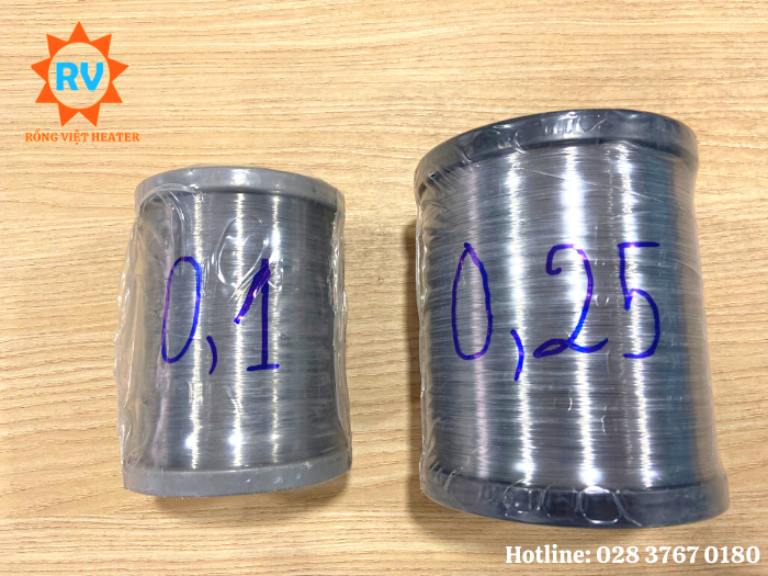 Dây điện trở tròn OCr25Al5 Dây điện trở tròn OCr25Al5