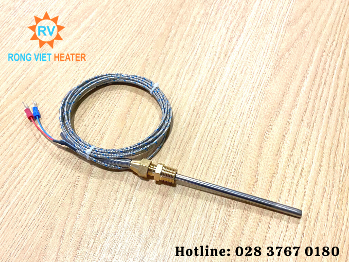 Dây Dò Nhiệt Độ Loại K / Ø6x100 - M13 Dây Dò Nhiệt Độ Loại K / Ø6x100 - M13