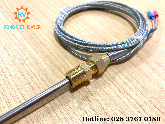 Dây Dò Nhiệt Độ Loại K / Ø6x100 - M13 Dây Dò Nhiệt Độ Loại K / Ø6x100 - M13