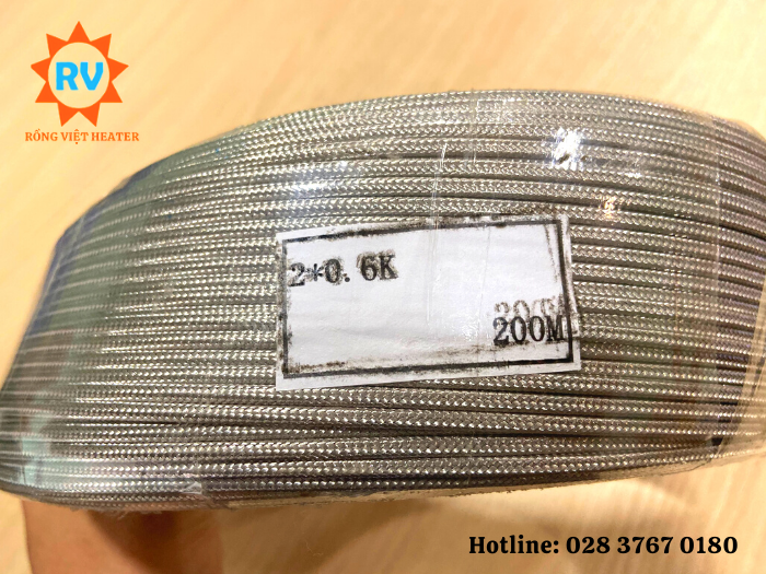 Dây dò nhiệt loại K 2*0.6 Dây dò nhiệt loại K 2*0.6