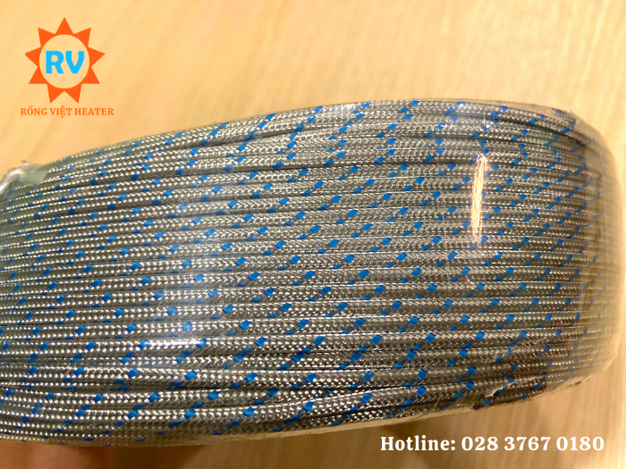 Dây cảm biến nhiệt độ loại K 2*7*0.2 Dây cảm biến nhiệt độ loại K 2*7*0.2