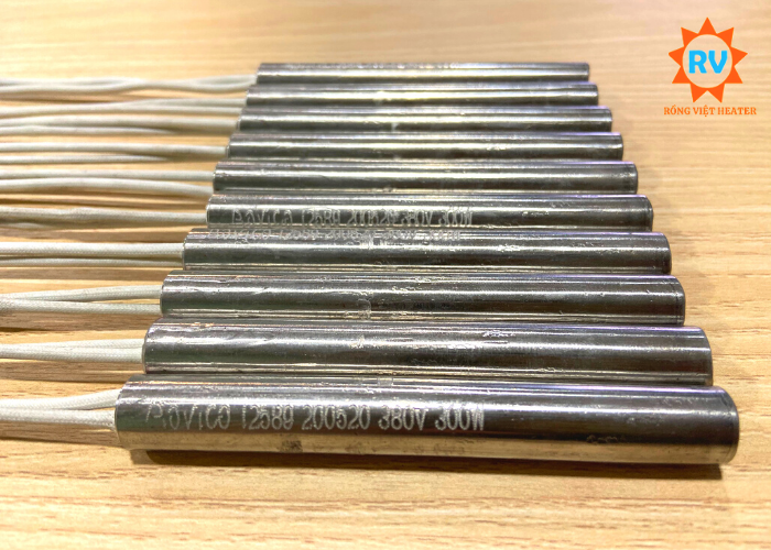 Điện trở 1 đầu Ø12.5x95 380V 300W Điện trở 1 đầu Ø12.5x95 380V 300W