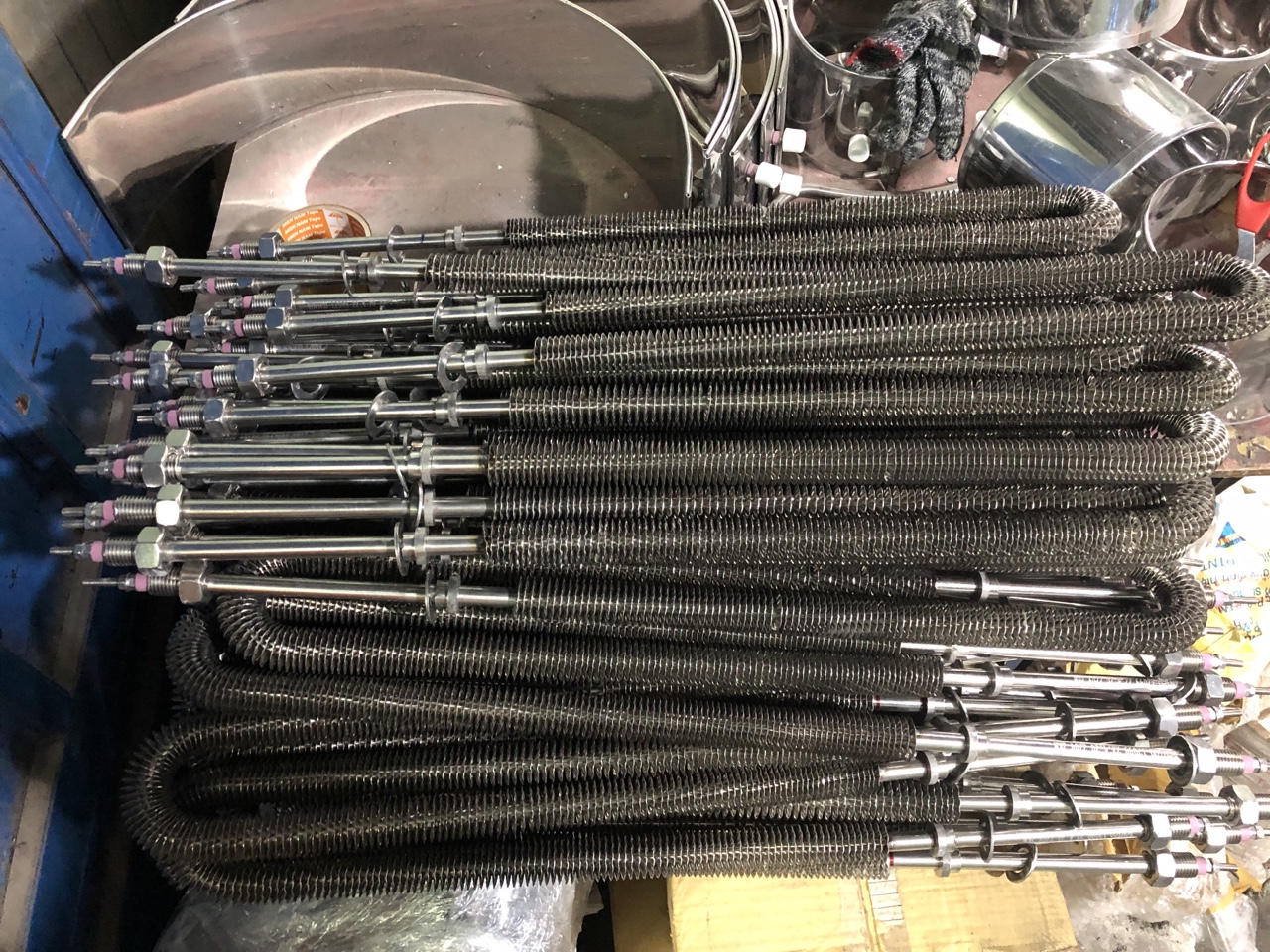 Điện trở cánh tản nhiệt chữ U600*60/220V*2000W Điện trở cánh tản nhiệt chữ U600*60/220V*2000W