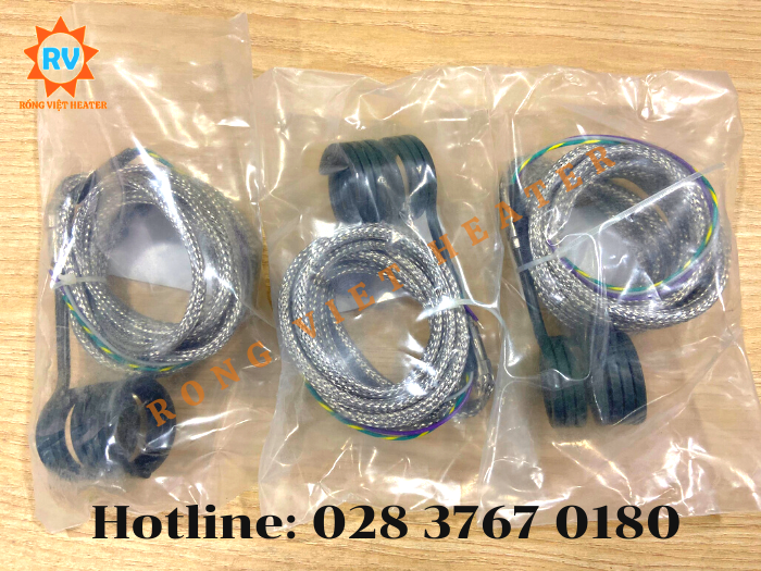 Điện trở đầu khuôn 4*4mm Ø35*45 / 220V*550W Điện trở đầu khuôn 4*4mm Ø35*45 / 220V*550W