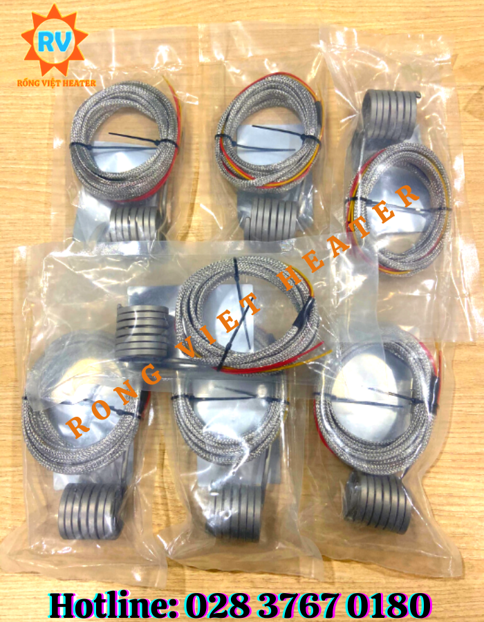 Điện trở đầu khuôn 4*4mm Ø30*40 / 380V*550W Điện trở đầu khuôn 4*4mm Ø30*40 / 380V*550W