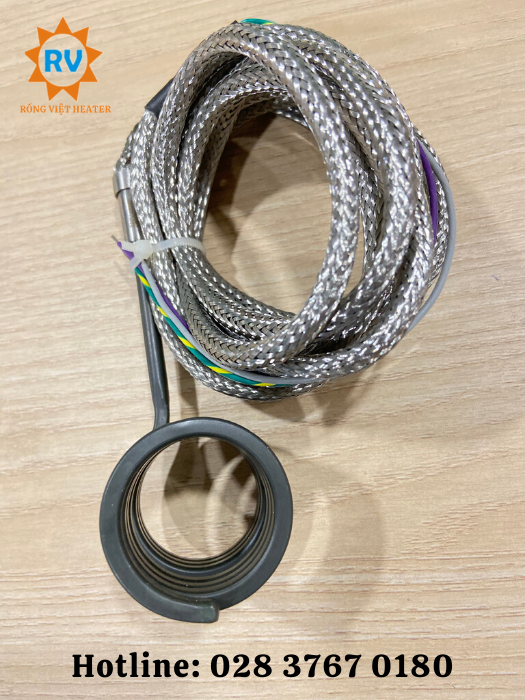 Điện trở đầu khuôn 4*4mm, Ø35*45/220V*550W Điện trở đầu khuôn 4*4mm, Ø35*45/220V*550W