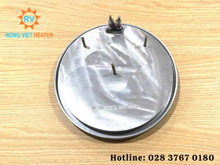 Điện Trở Đúc Nhôm Tròn Ø220*20 / 440V - 2KW Điện Trở Đúc Nhôm Tròn Ø220*20 / 440V - 2KW