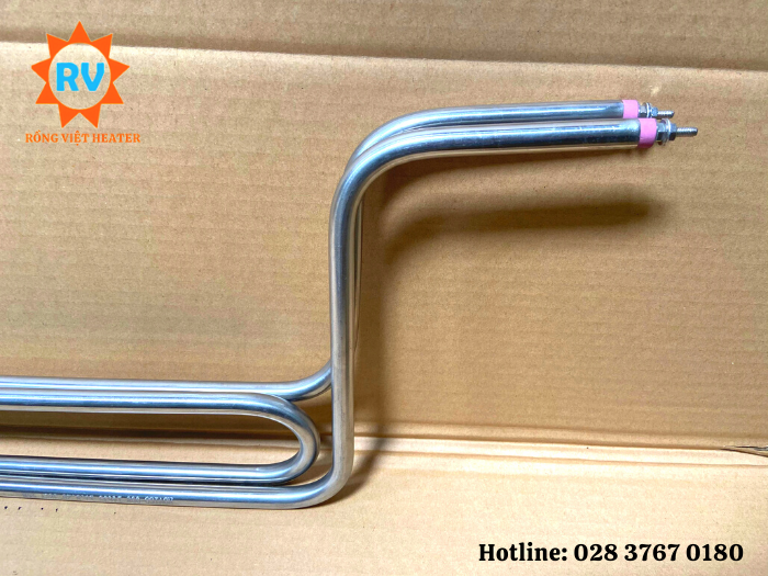 Điện trở đun chì xoắn vòng Ø11*U440 380V 4000W Điện trở đun chì xoắn vòng Ø11*U440 380V 4000W