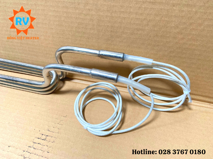 Điện trở đun chì Ø12xU290 380V 4000W Điện trở đun chì Ø12xU290 380V 4000W