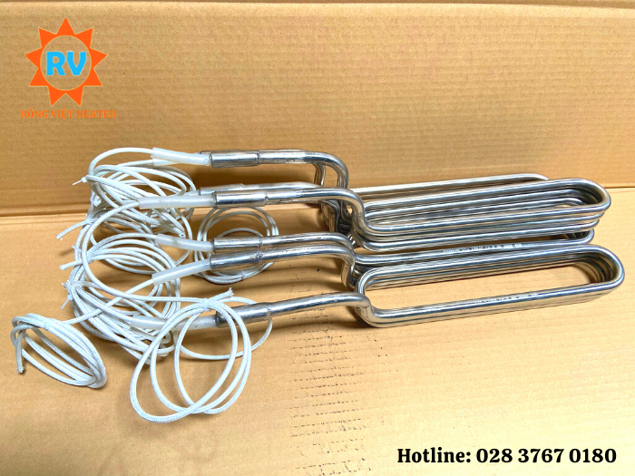 Điện trở đun chì Ø12xU290 380V 4000W Điện trở đun chì Ø12xU290 380V 4000W