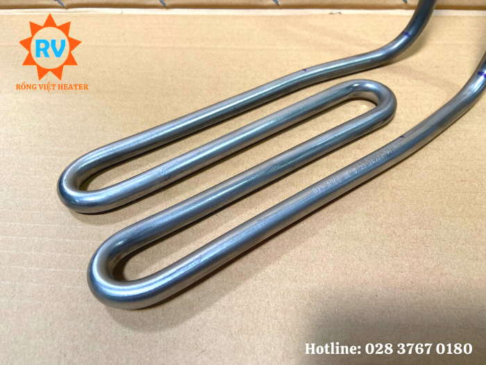 Điện trở đun dầu 2 ngón Ø11x250x100 220V 4KW Điện trở đun dầu 2 ngón Ø11x250x100 220V 4KW