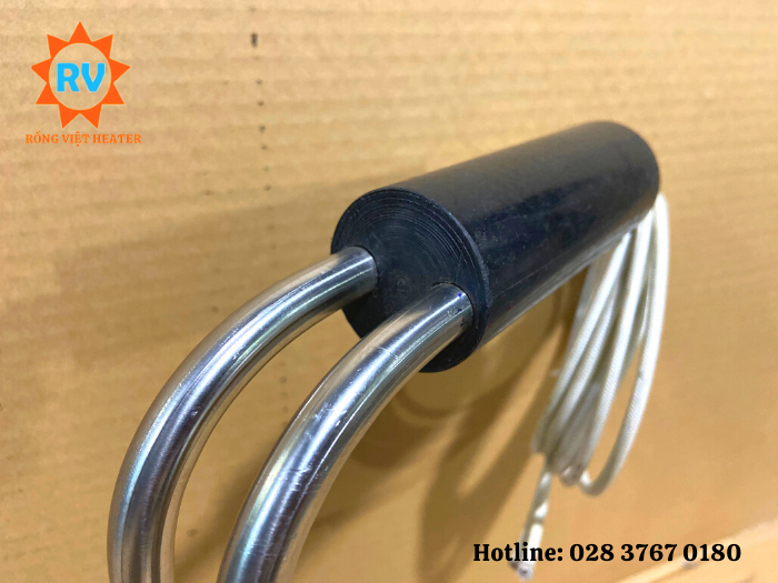 Điện trở đun dầu uốn trái tim Ø11xPN300x350 220V 4KW Điện trở đun dầu uốn trái tim Ø11xPN300x350 220V 4KW