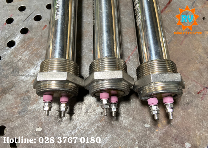 Điện Trở Một Đầu Đun Nước M45 Ø38*430 / 220V 2250W Điện Trở Một Đầu Đun Nước M45 Ø38*430 / 220V 2250W