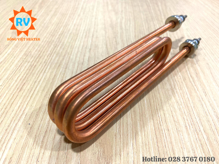Điện trở đun nước ống đồng Ø8*U220PB 240V 3KW Điện trở đun nước ống đồng Ø8*U220PB 240V 3KW