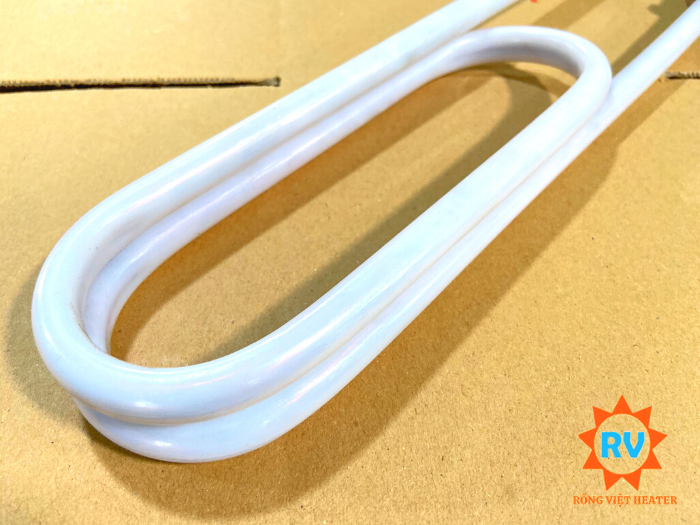 Điện trở đun nước bọc teflon Ø11*360 220V 4KW Điện trở đun nước bọc teflon Ø11*360 220V 4KW