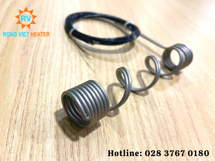 Điện Trở Lò Xo Gia Nhiệt Ø2*18*120 220V 500W Điện Trở Lò Xo Gia Nhiệt Ø2*18*120 220V 500W